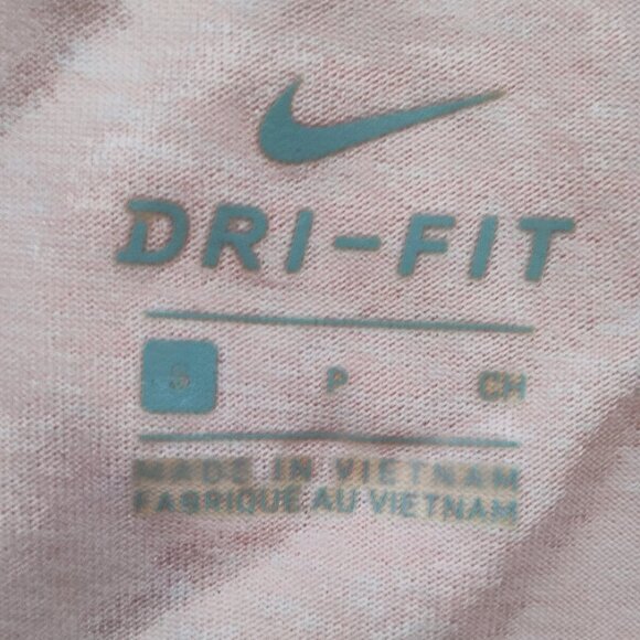 Nike Dri-fit short sleeve T-shirt pink women's size S - Picture 5 of 6